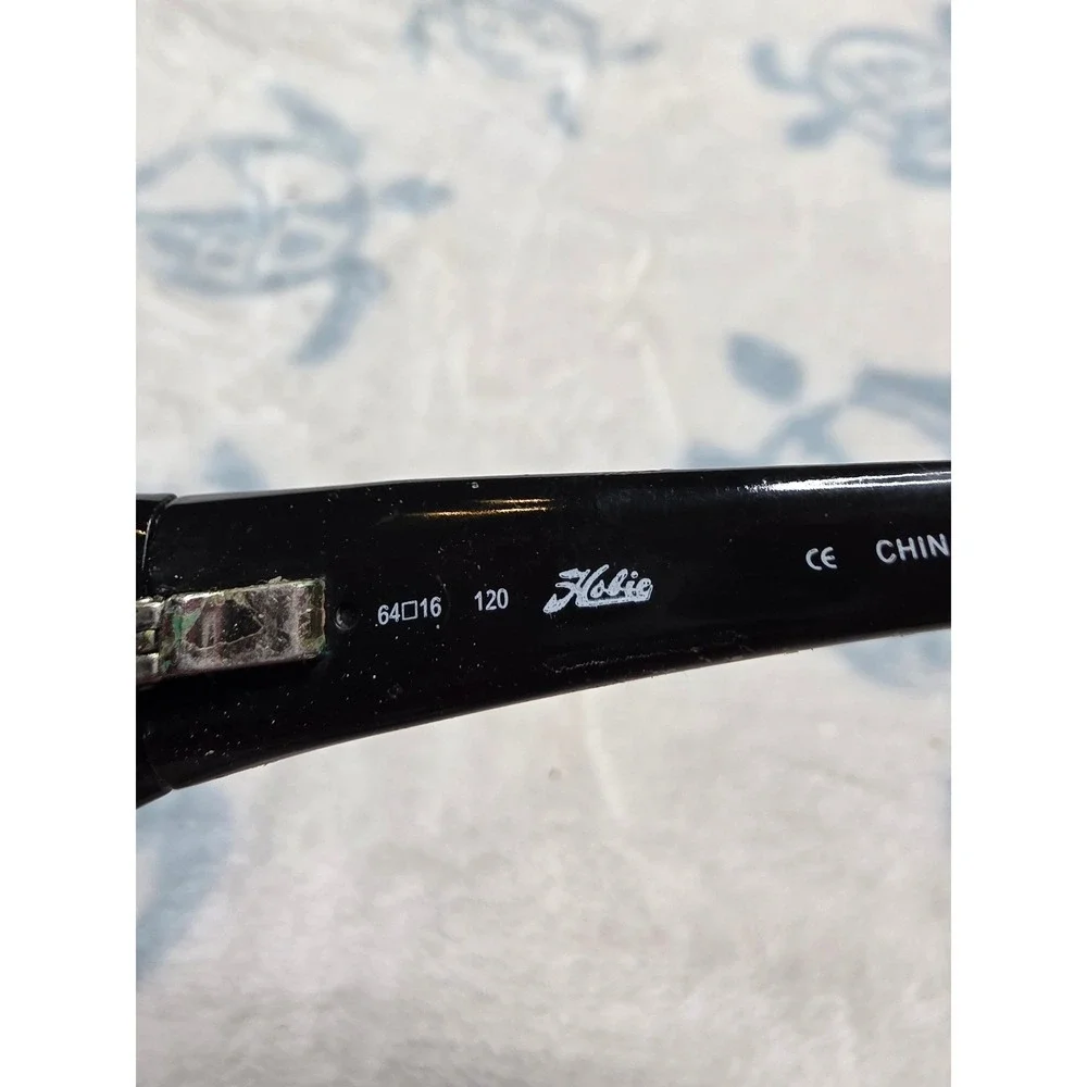 Hobie Napa Polarized Sunglasses Black Wrap‎ Sport Frames 64-16-120